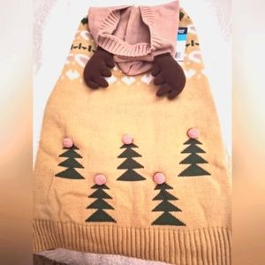 Nordic Fair Isle Dog Sweater. Size:XXL NWT